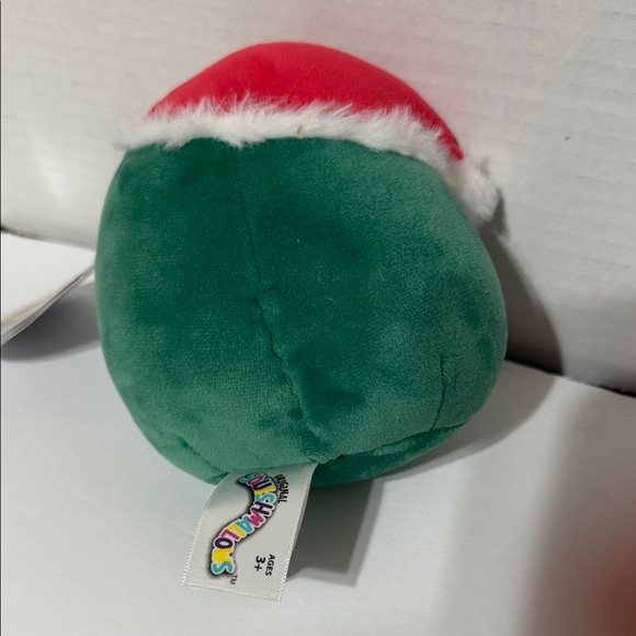 Squishmallows Austin Avocado Plush - Green and Red 5 inch - Picture 4 of 4